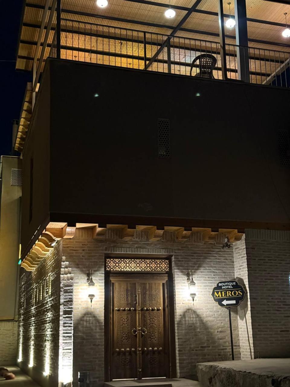 Meros Hotel Bukhara Exterior photo